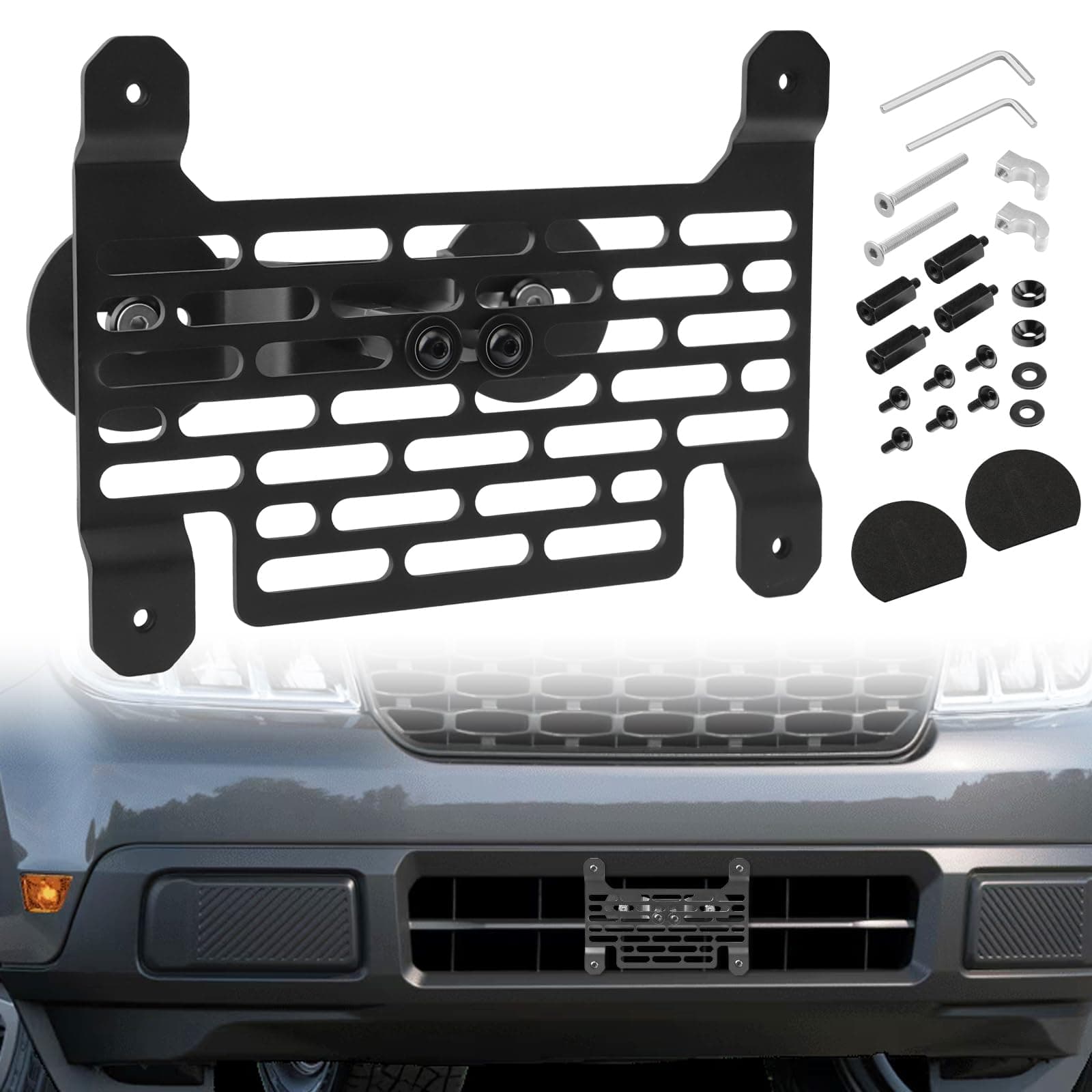 Front plate bracket